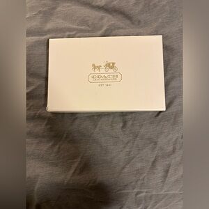 COACH gift box.